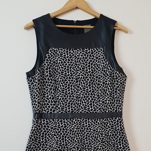 Full Flirty Skirt, Giraffe Animal Pattern